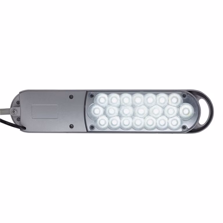 Maul Lampada da scrivania a LED MAULatlantic, Cromo / Argento, Studio / Ufficio, Metallo, Moderno, Lampada da tavolo LED