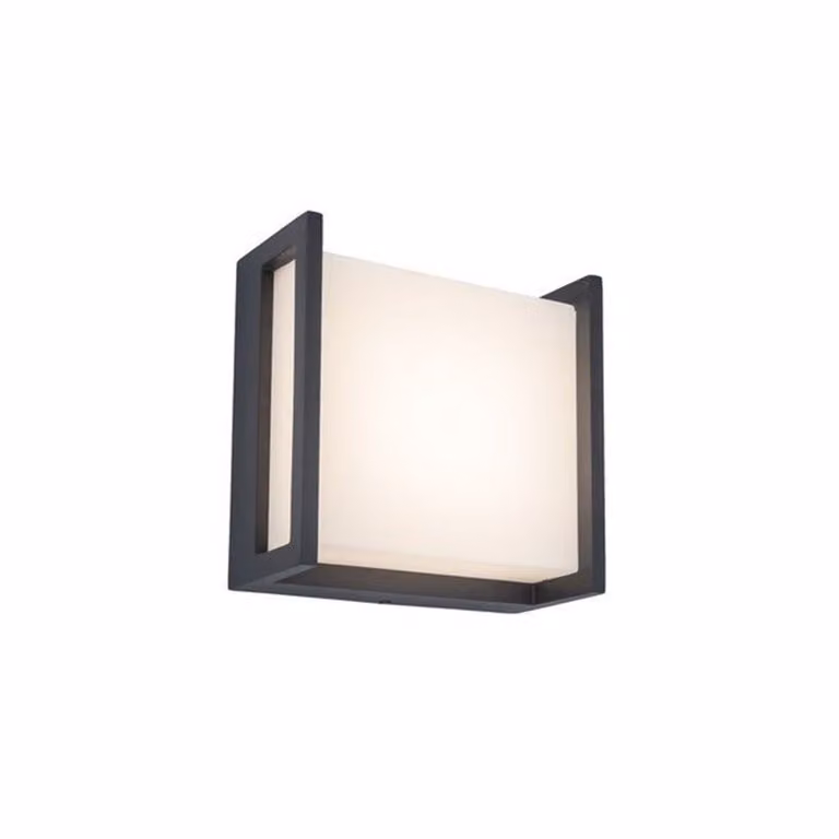 Lutec LED applique da esterno Qubo IP54 antracite 5195401118