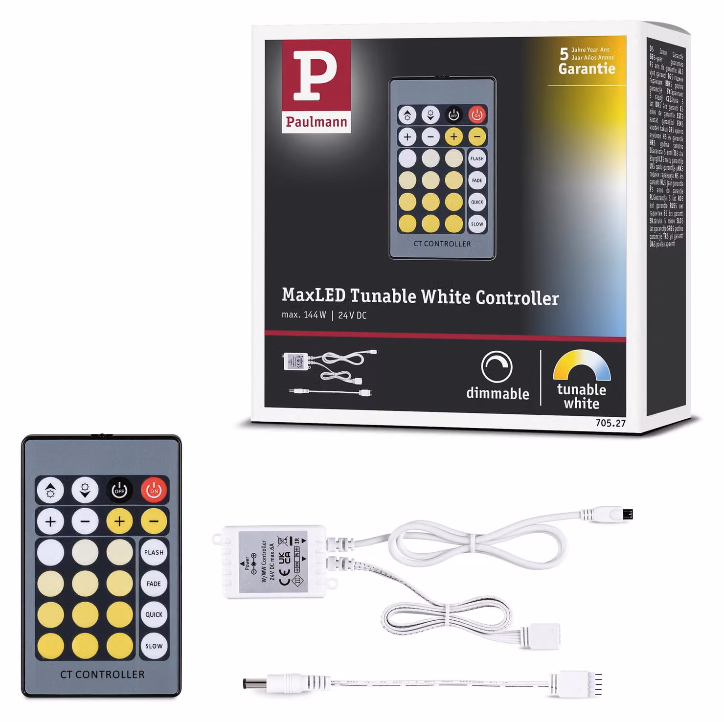 Paulmann MaxLED Controller, luce bianca regolabile