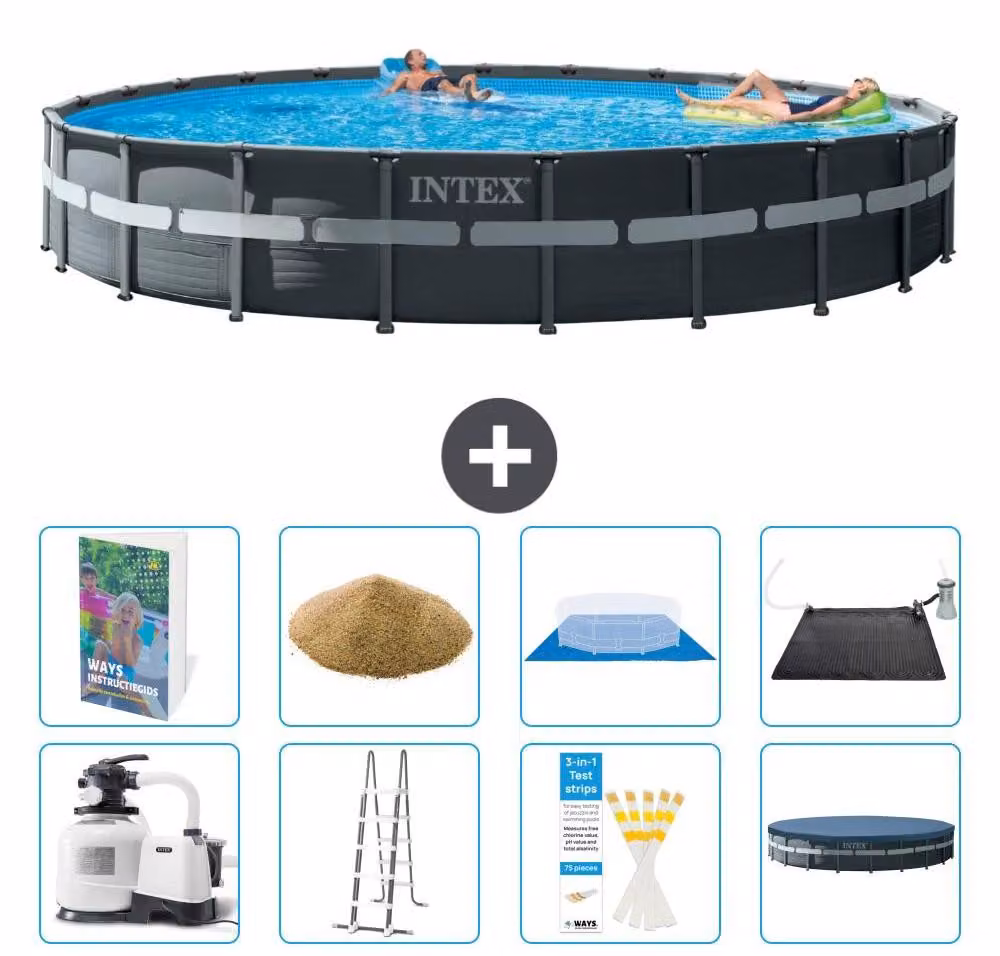 Ultra XTR Pool Rund - 732x132 cm - Set da 7 pezzi, modello S591