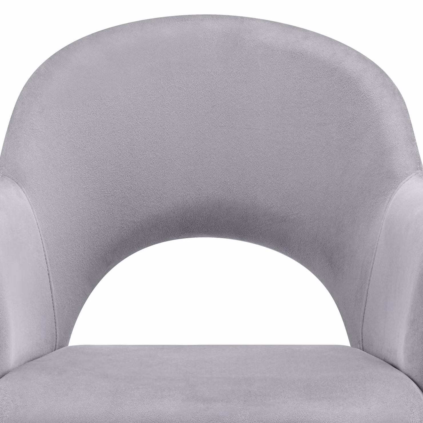 Set di 2 poltrone Sachel TecTake GmbH in velluto grigio con braccioli e struttura in legno e metallo per soggiorno o sala da pranzo – 1