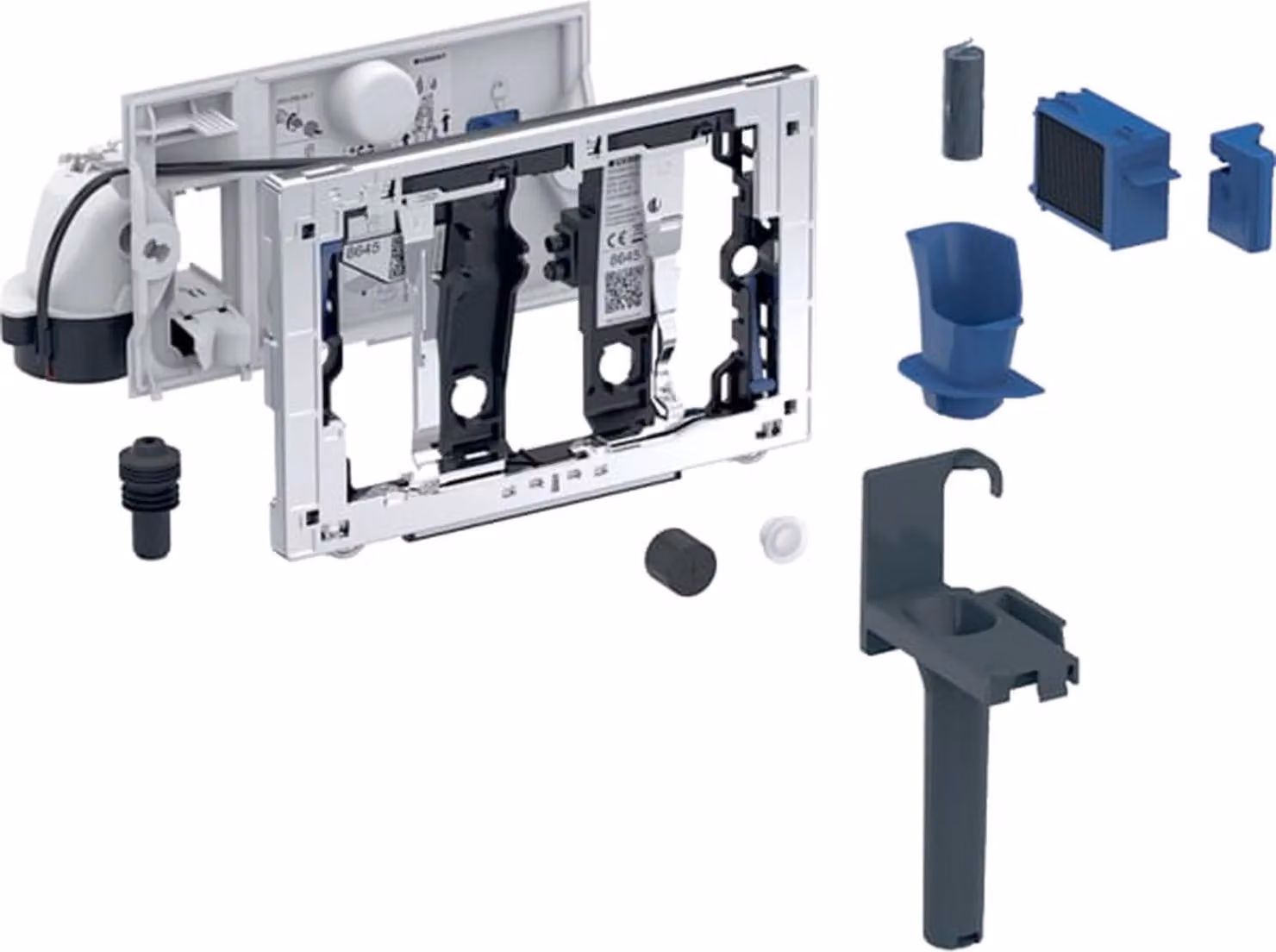 Geberit Duofresh Aspirazione odori 12V automatica antracite, 1 pz.
