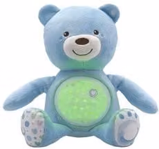 Peluche Baby Bear Chicco Azzurro