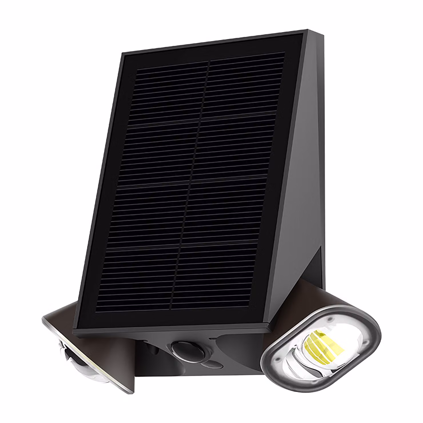 Applique solare a LED VIKING VSR39 IP44 5 W 800 lm 4000 K nero con sensore di movimento