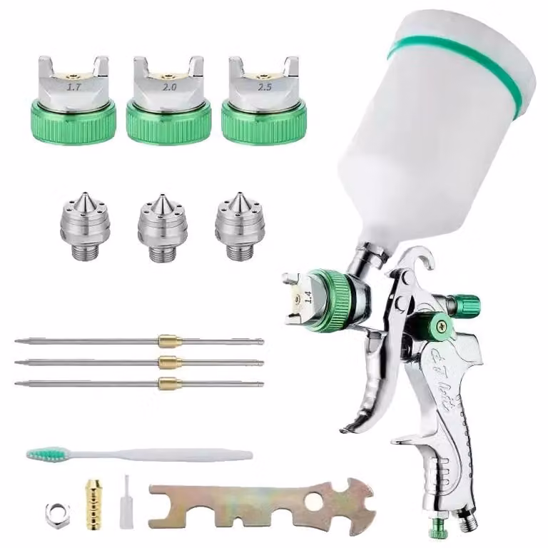 Pistola a spruzzo, elevata nebulizzazione, design compatto, pistola a spruzzo