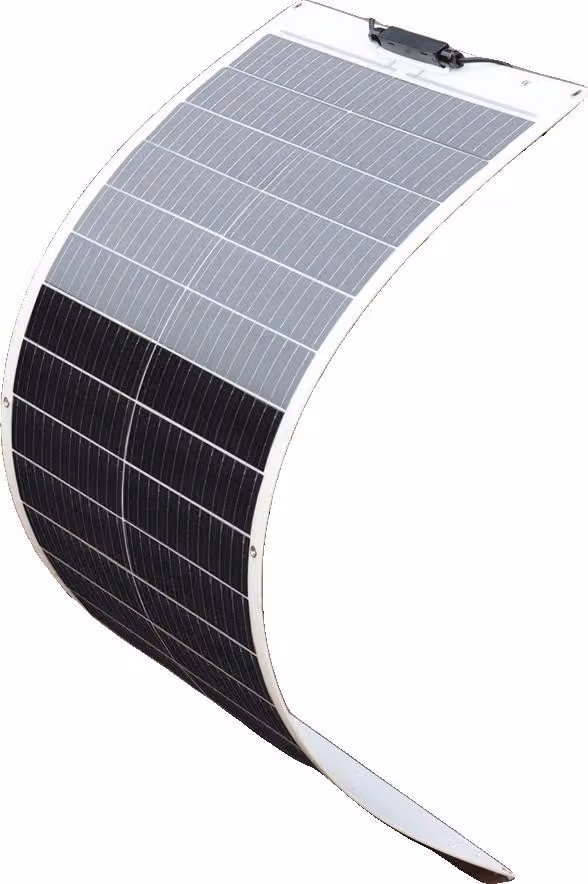 Pannello solare, struttura monocristallina, alta efficienza, PET 100W