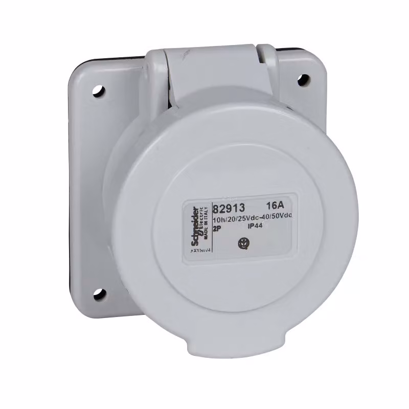 Presa da incasso Schneider Electric, 32 A, 3 poli, 40-50 V CA, IP44 82918