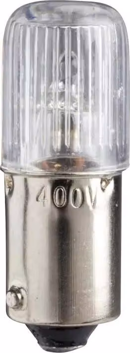 Schneider DL1CF220 - Lampada Harmony BA9s 2,6 W, neon di segnalazione, 230-240 V - incolore