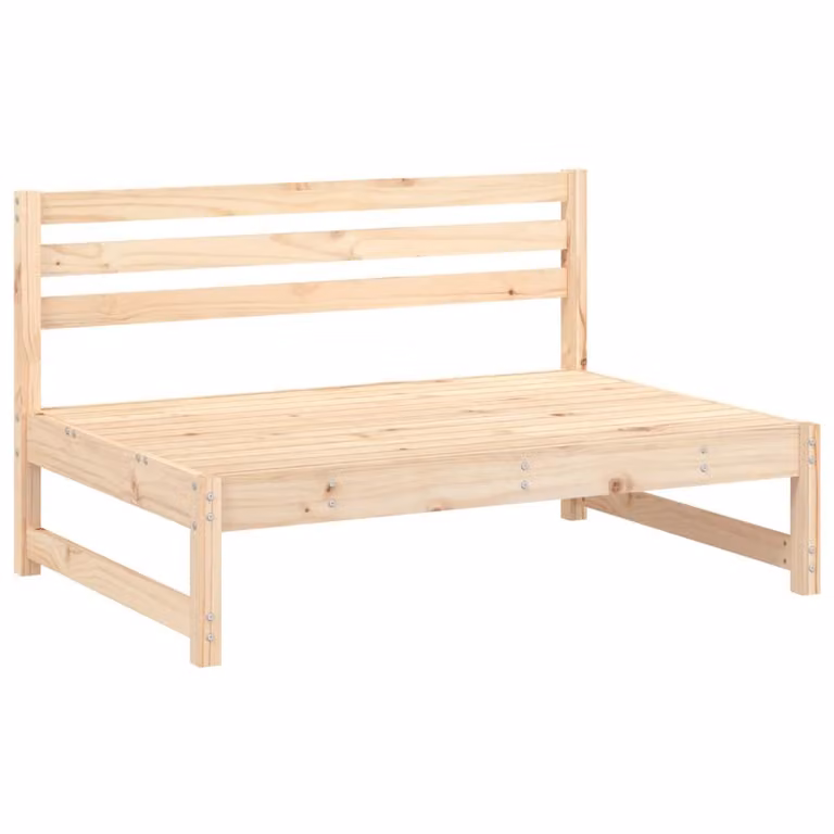 Set Salotto da Giardino 5 pz in Legno Massello di Pino