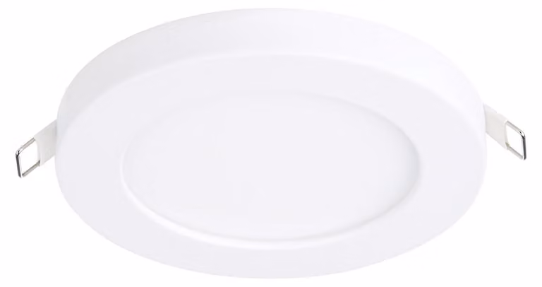 Faretto Ad Incasso Moderno Fueva Flex Alluminio Bianco Led Integrato 5,5W 3000K