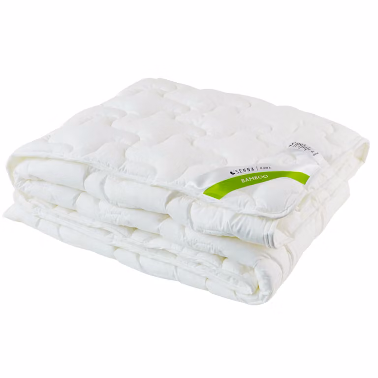 Piumino, piumino estivo 135x200 BAMBOO Senna Home, naturale, anallergico, in bambù, bianco