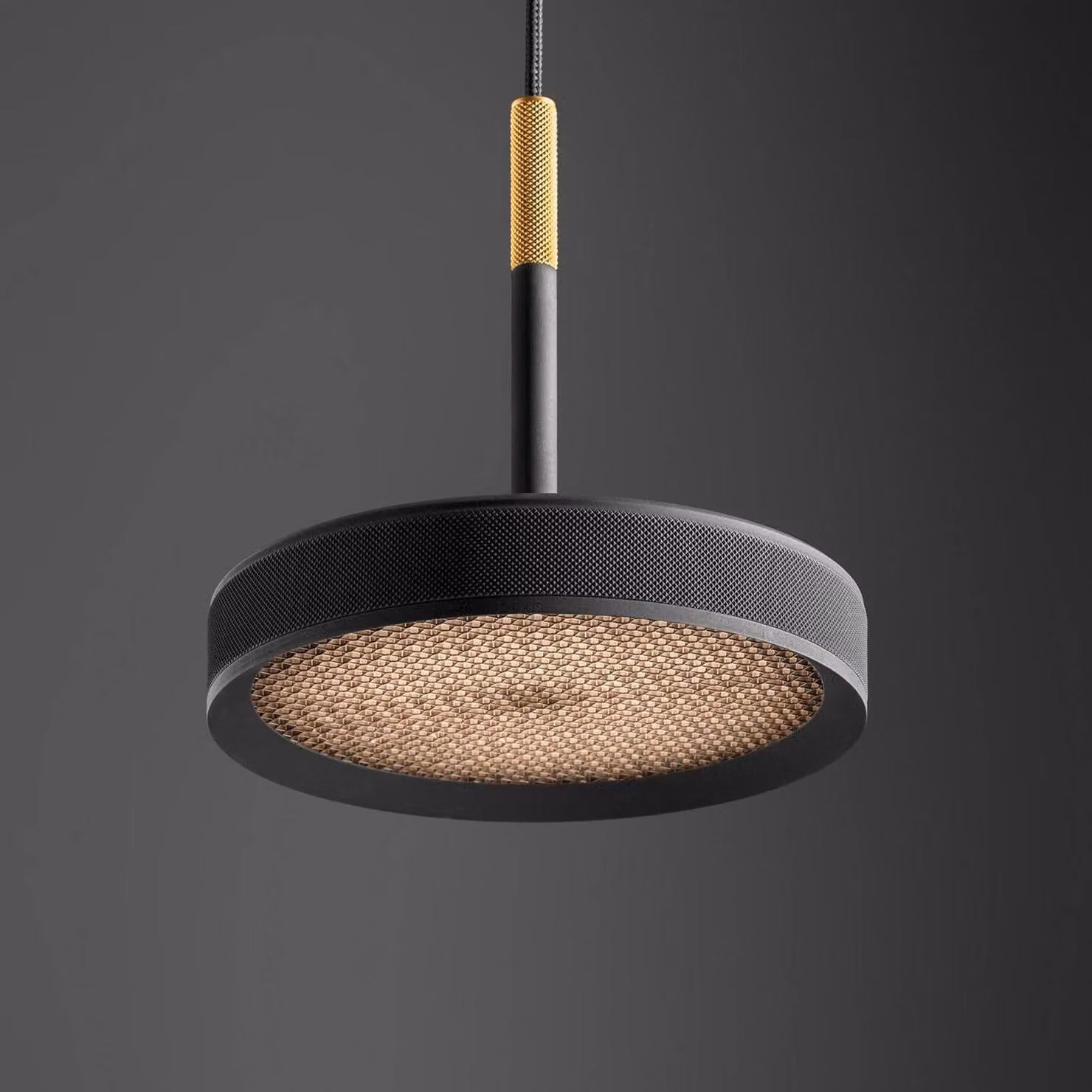 OLEV Lampada a sospensione Overfly, dimmerabile, Nero, Soggiorno / Sala da pranzo, Alluminio, Design, Lampada a sospensione