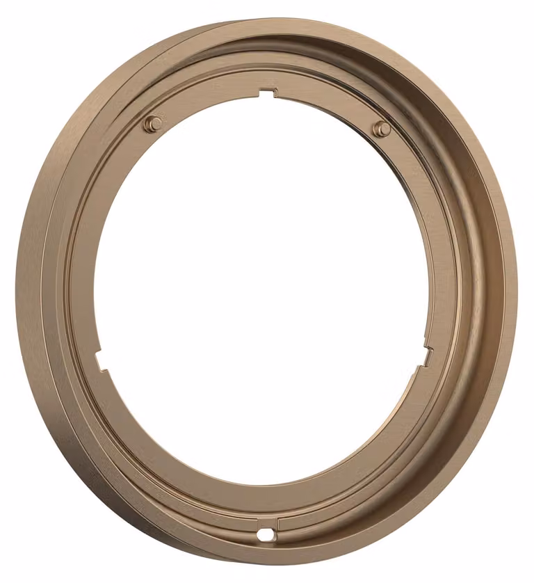 hansgrohe rosone di prolunga AXOR iBox Uni. 2 5 mm, rotondo, bronzo spazzolato