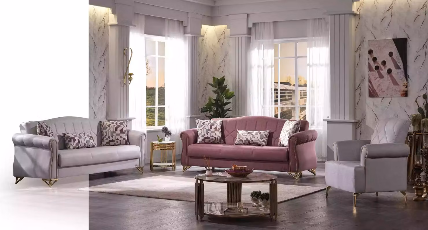 Sofagarnitur 3+3+1 luxus sofagarnitur wohnzimmer sitz polster möbel couch