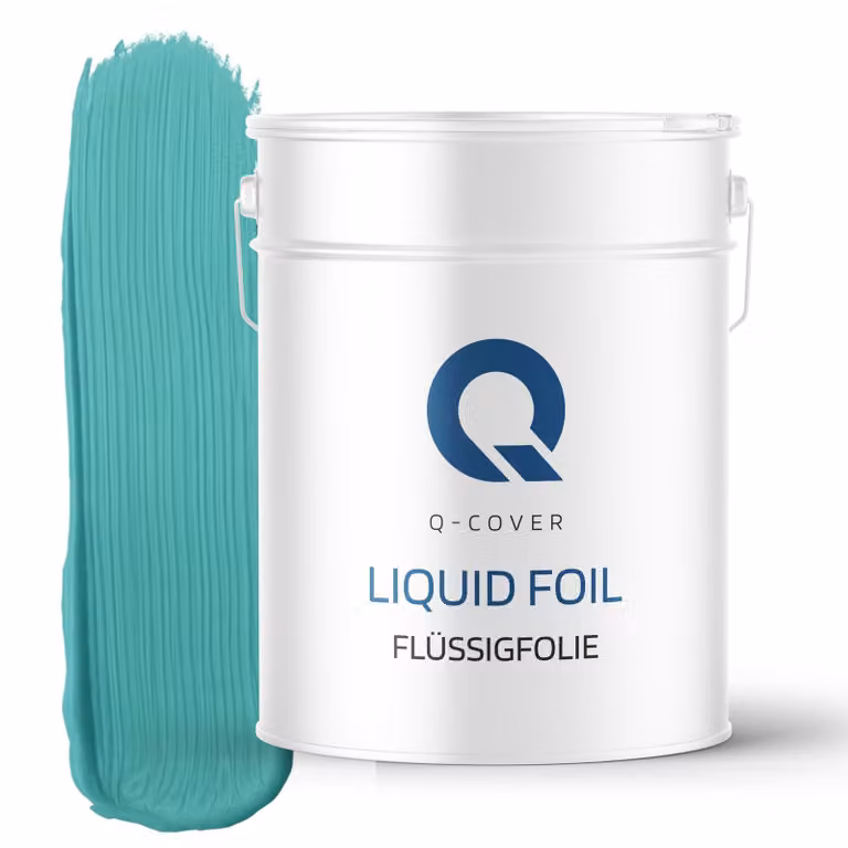 Q-COVER Pellicola liquida 1K – Impermeabilizzazione interna sotto piastrelle, bagno/cucina 13 KG