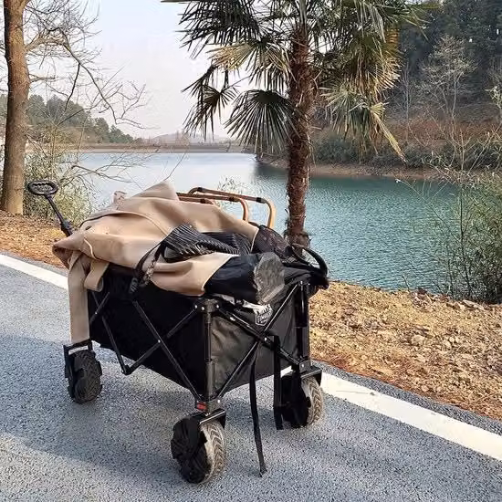 Carrello per utensili con freno di ruota anteriore, capacità di carico fino a 100 kg