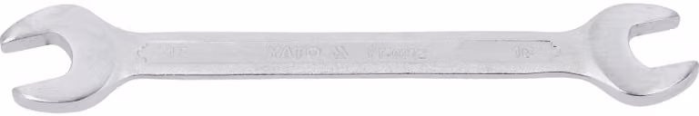 Chiave a bussola a due fori, 16 x 17 mm, con teste lucide