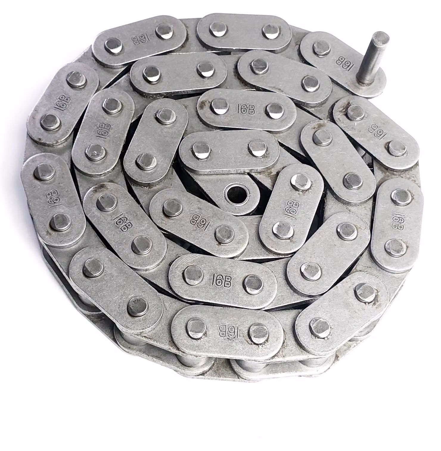 Catena 16B-1 con maglie diritte (21 mm) – Lunghezza 1 m (100 cm) – Ozdowski + connettore