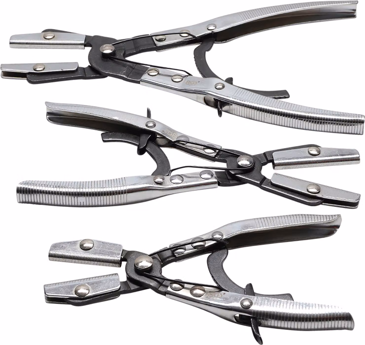 BGS Set di pinze stringitubo 205-305 mm 3 pezzi - 1718