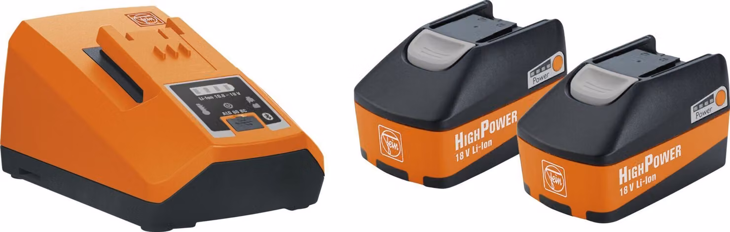 Set di batterie Fein 18V 5,2Ah ad alta potenza