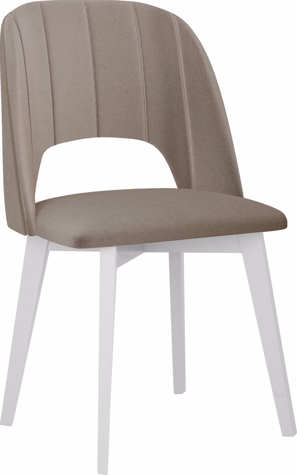 AFTON 8 sedie da tavolo da pranzo - bianco / beige