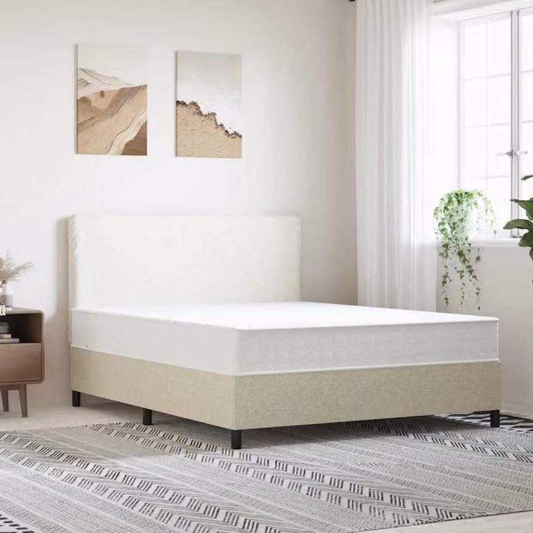 vidaXL Materasso Molle Insacchettate Medio Rigido 160x200cm Super King
