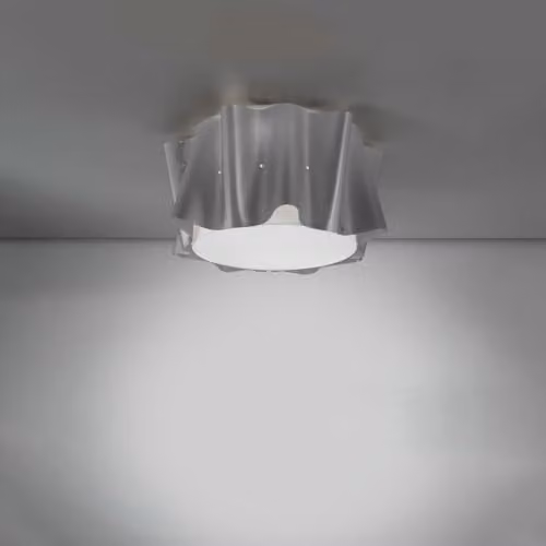 Plafoniera Moderna Polilux ® Argento 5 Luci E27
