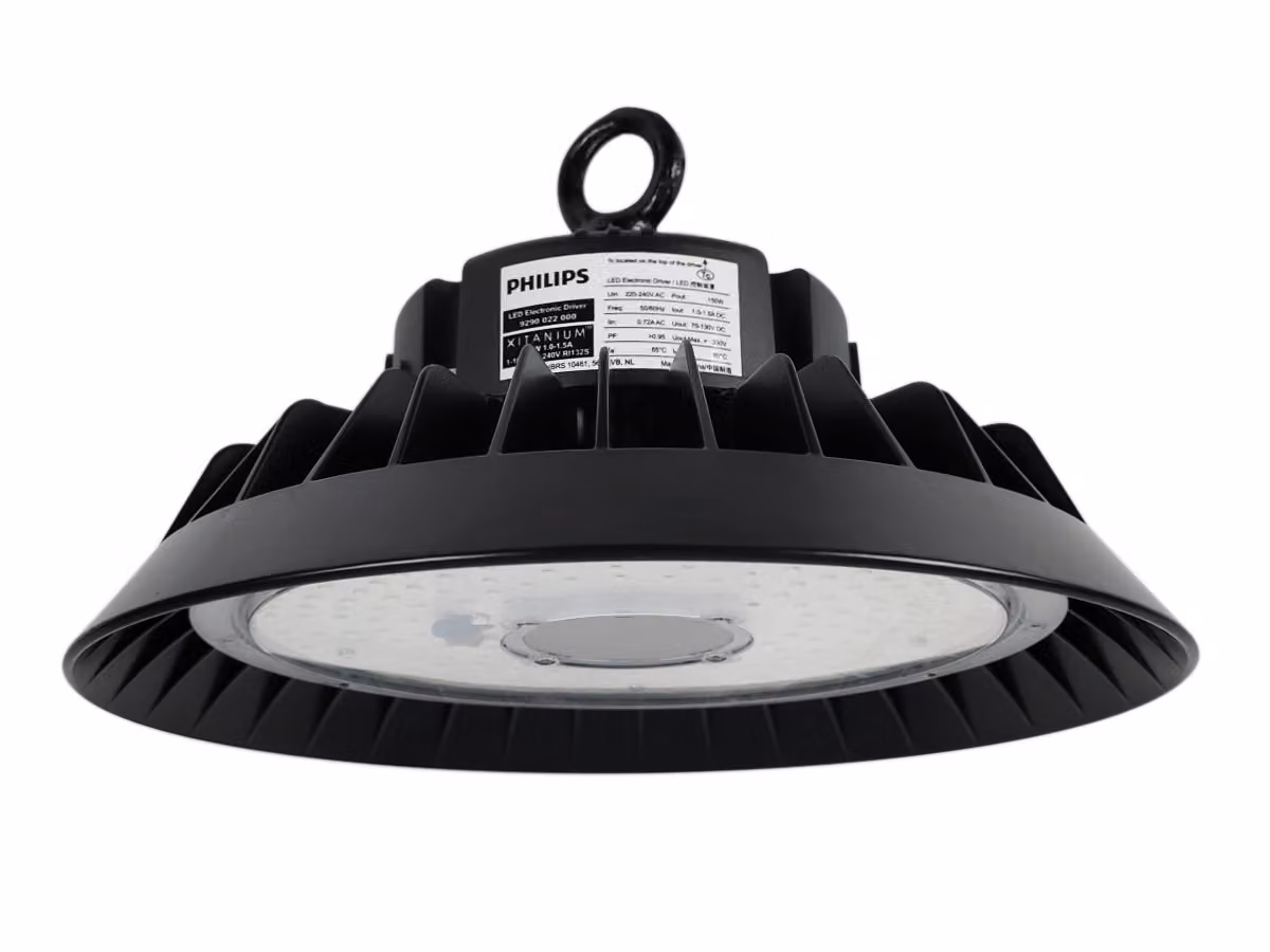 Industriale LED High Bay UFO 150W 4000K 22500lm IP65 per magazzino hall