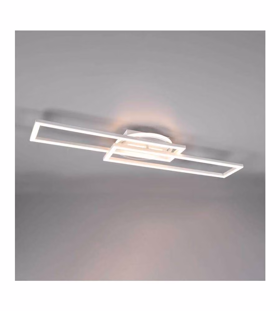 Trio Plafoniera LED Twister Dimmerabile Bianco 90cm