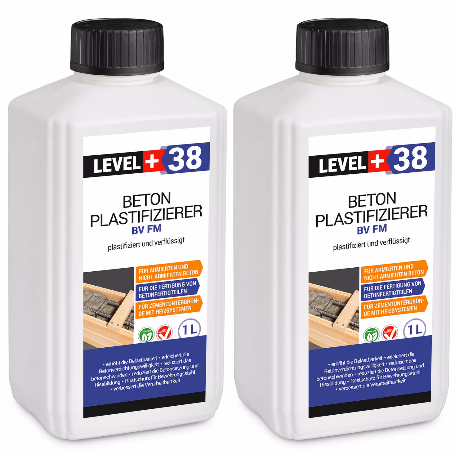 Plastificante per calcestruzzo 2 l plastifica e liquefa Livello+38