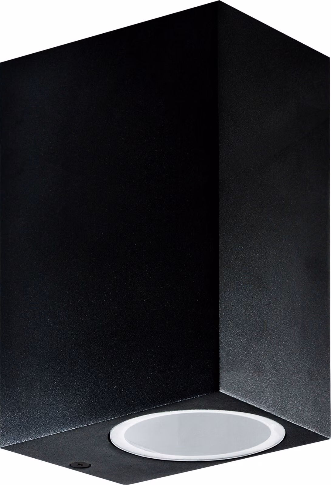 Lampada da parete per esterni 2xGU10 nero rettangolo superiore/inferiore BOSTON 303332 Polux