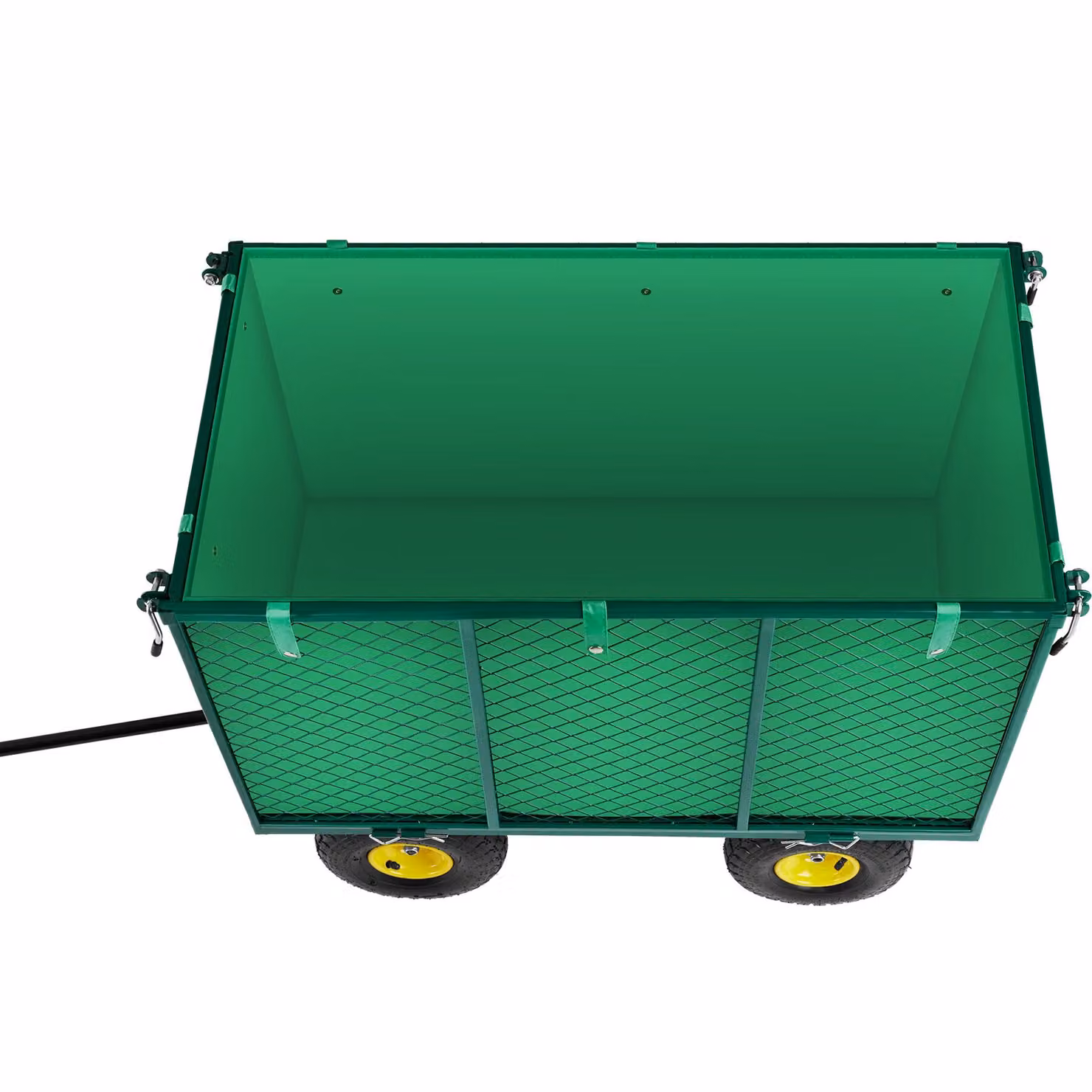 Carrello in metallo TecTake GmbH verde con portata massima 544 kg – 4