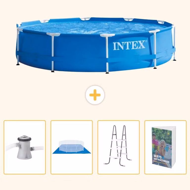 Piscina fuori terra autoportante - 305x76 cm - 5 pezzi - SCB122