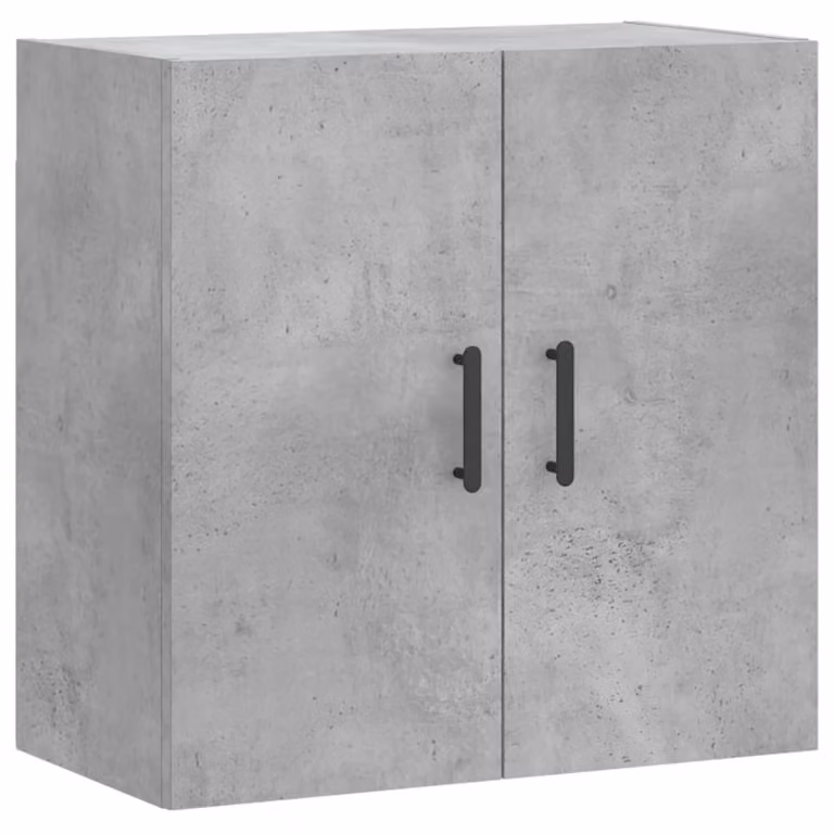 Mobile a Parete Grigio Cemento 60x31x60 cm in Legno Multistrato
