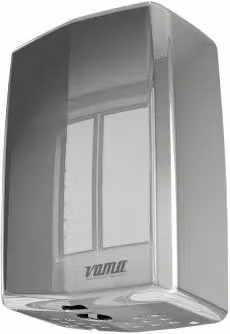 Asciugamani elettrico cromato con fotocellula risparmio energetico 1000 W