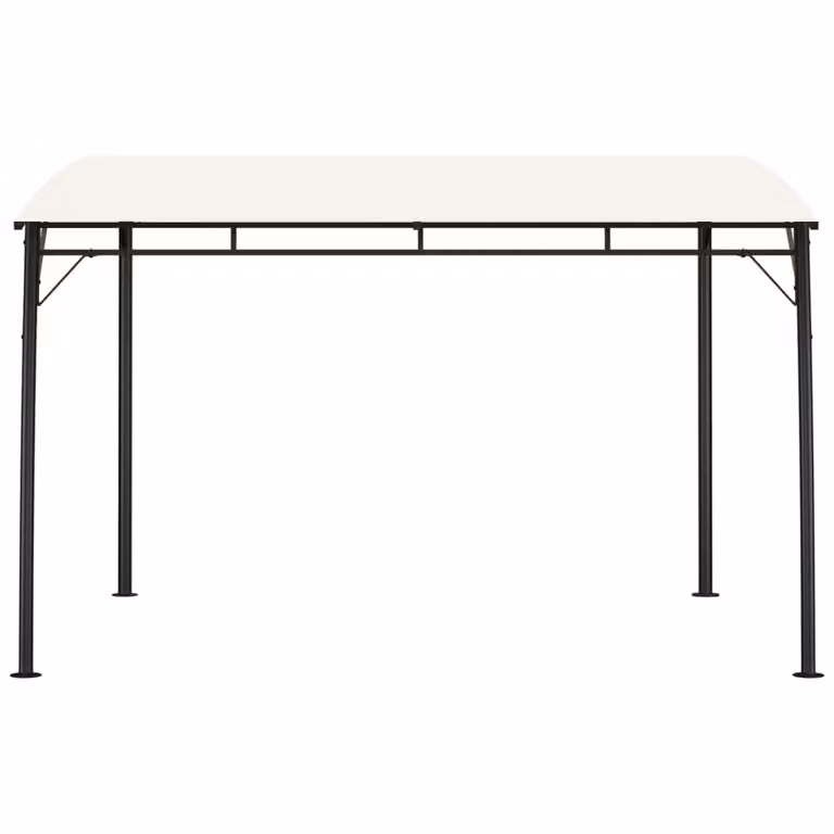 Tenda Parasole da Giardino 3x3x2,55 m Crema