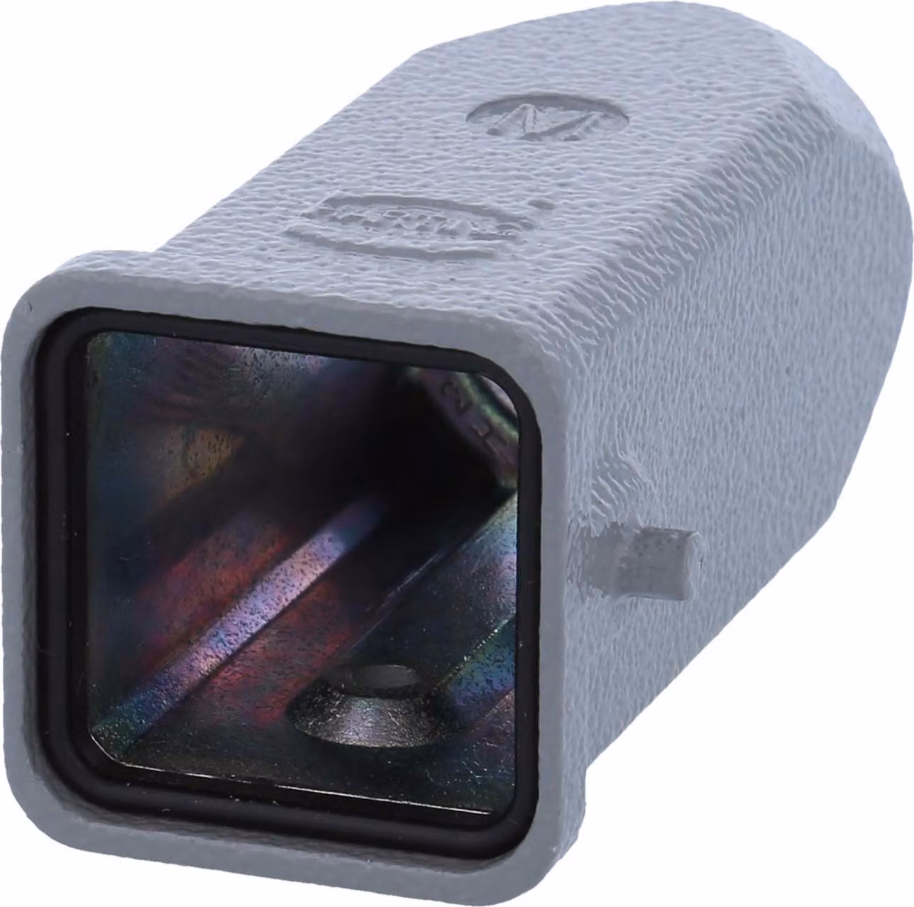 HARTING Han 3A Custodia con guarnizione incollata, 1xM20 uscita cavo diritta, per 1 staffa (nella parte inferiore)