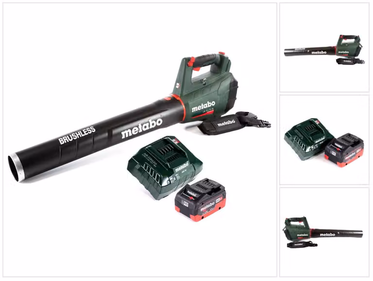 Metabo LB 18 LTX BL Soffiatore a batteria 18V Brushless + 1x Batteria 5,5 Ah + Caricabatterie