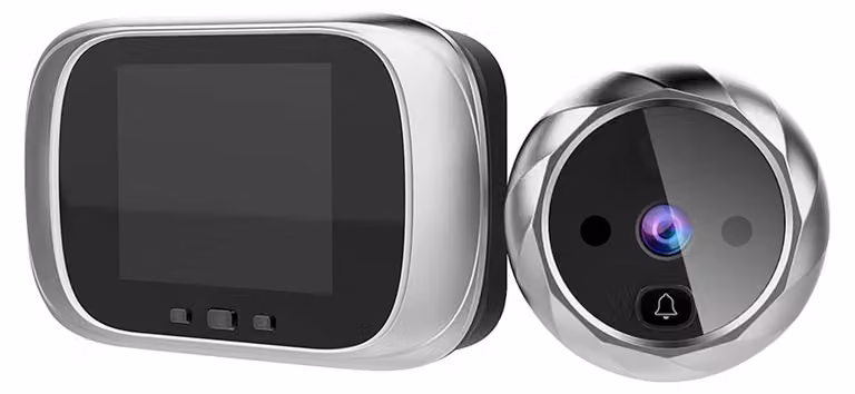 Telecamera per porta digitale con schermo LCD da 7,1 cm e visione notturna