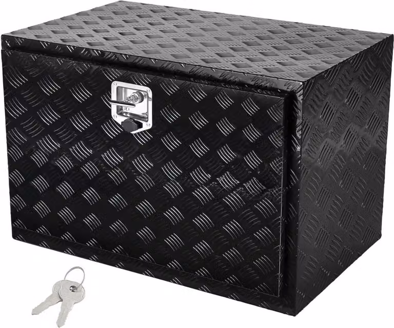 Cassetta degli attrezzi sottoscocca per autocarri - cassetta per attrezzi e rimorchi - 1219x432x457 mm - resistente e robusta - ideale per uso professionale