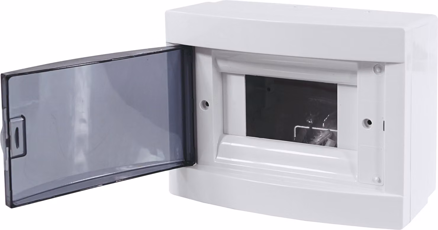 Scatola portafusibili Scatola di distribuzione da esterno Scatola di distribuzione piccola IP40 6 moduli