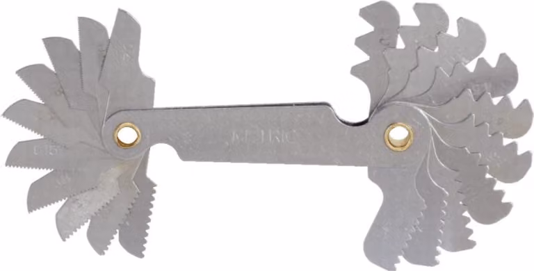 KS Tools Calibro per filettatura, metrico, 20 pezzi, 301.0095