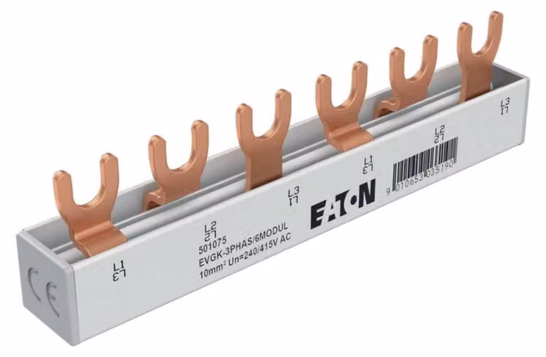 Eaton EVGK-3PHAS/6MODULE 501075 sistema di guide a forcella
