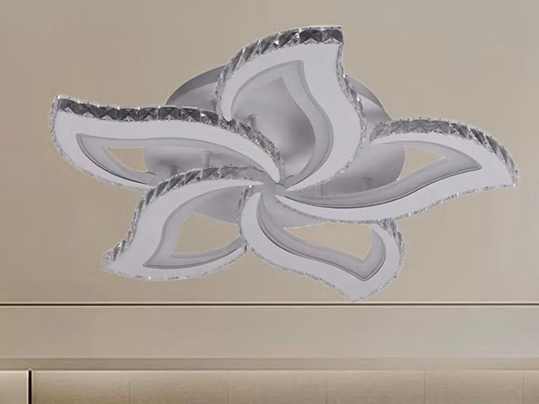 Lampadario a LED da soffitto con telecomando, 100W - J3336/W