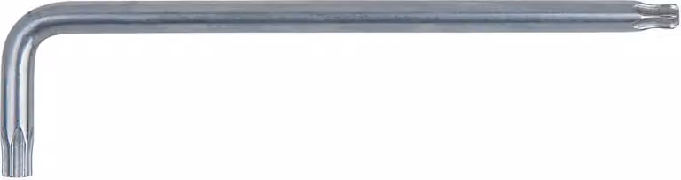 KS TOOLS Chiave Torx a testa sferica per perni angolari lunga T27 - 151.2839