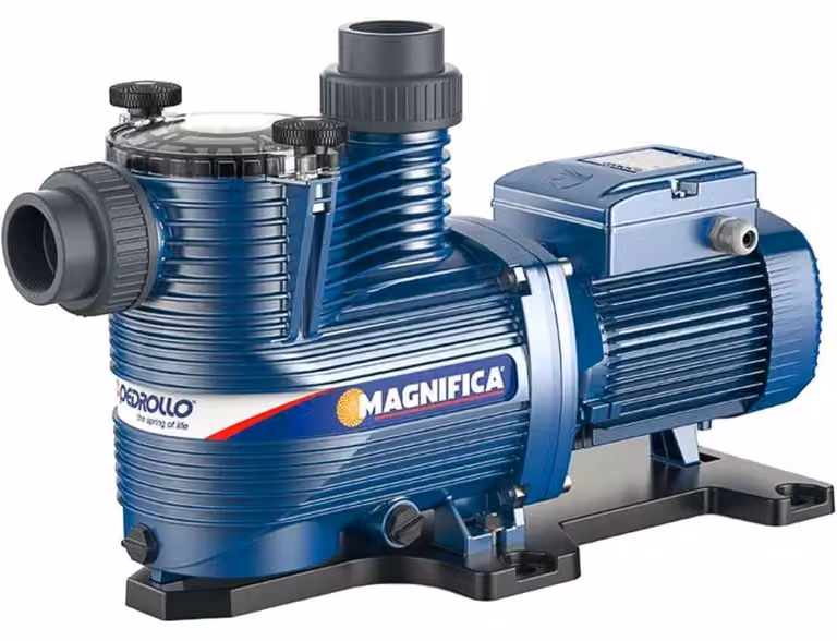 Elettropompa di superficie trifase autoadescante per piscine Pedrollo Magnifica 4