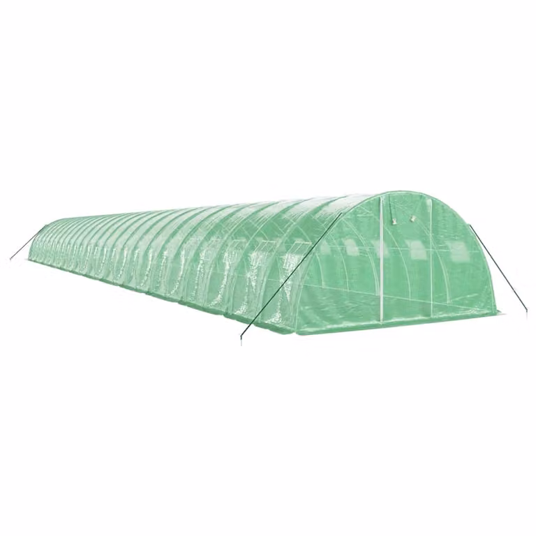 Serra con Telaio in Acciaio Verde 96 m² 24x4x2 m