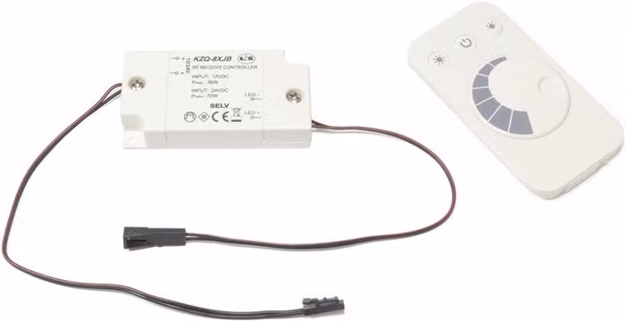 L&S LED radio dimmer starter set 12 V (24 V) 36 W (72 W) bianco starter set - 2000445