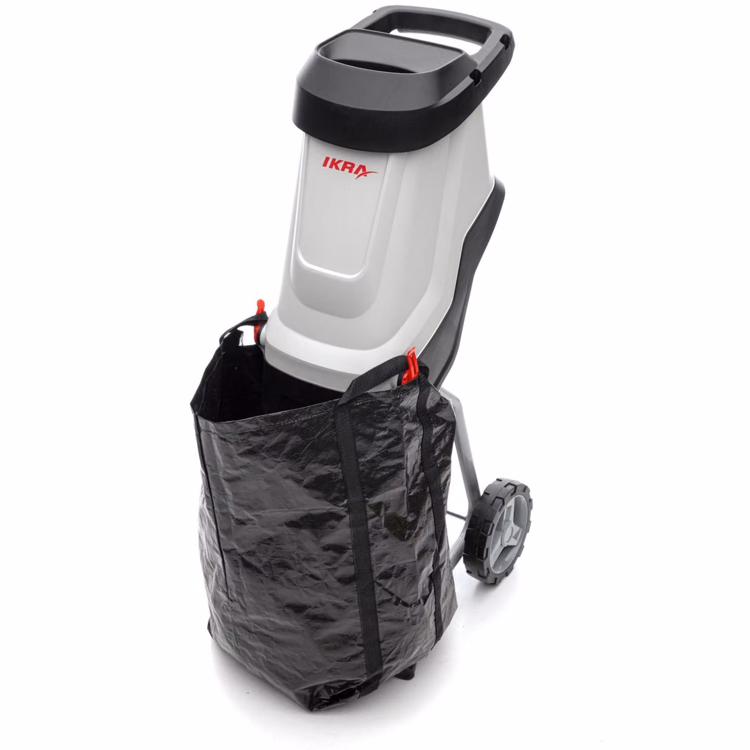 Tritacarne elettrico IKRA IMH 2800 con sacco di raccolta da 45 l e lama reversibile, 2.800 W