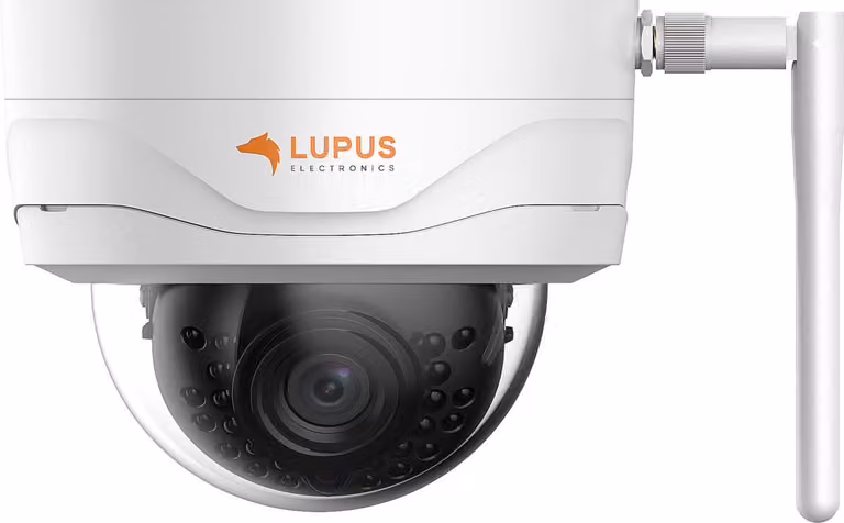 Telecamera di sicurezza a cupola - Risoluzione 4 MP - Visione notturna fino a 30 metri - Corpo in metallo